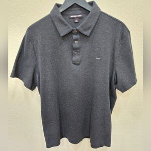 Michael Kors Men's Gray Polo Shirt